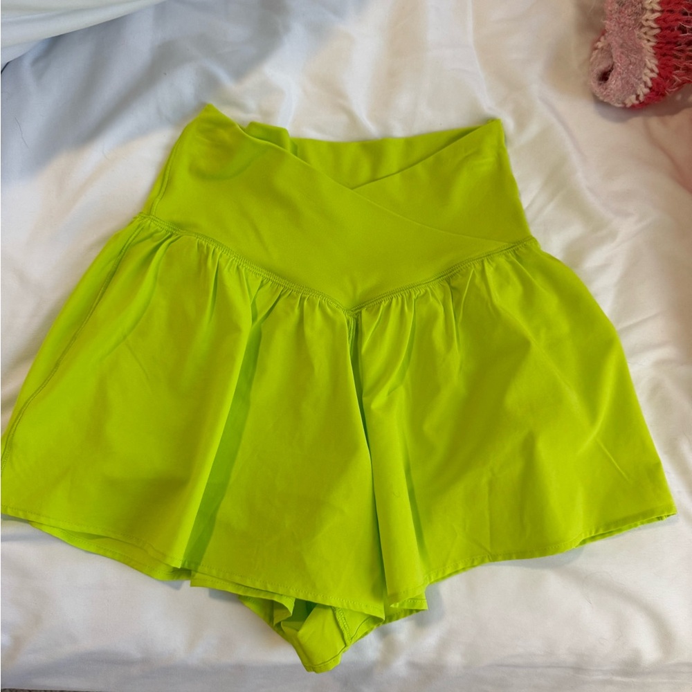 Lime Green Shorts
